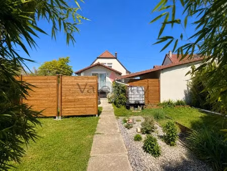 illzach  maison en impasse 5/6 pièces 110 m² avec jardin garage - vente interactive