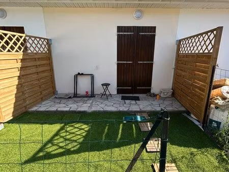 t1 bis avec terrasse et jardin