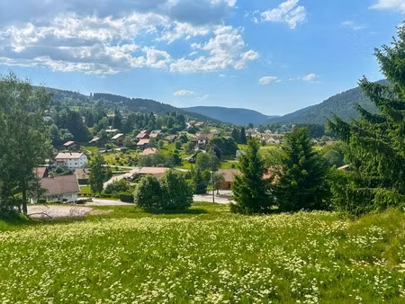 terrain à construire avec vue dégagée à xonrupt-longemer