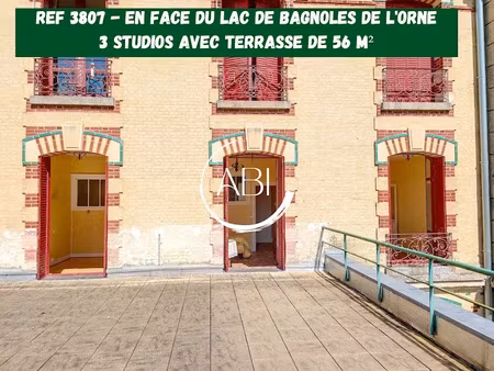 vente appartement 3 pièces 63 m² à bagnoles de l'orne normandie (61140)  nan €