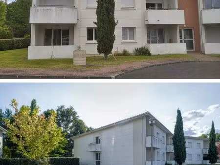 t2 meublé avec balcon