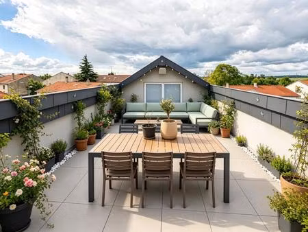 comme une maison – appartement familial avec entrée indépendante  terrasse  garage double