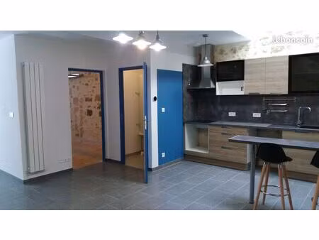 très belle maison/appartement de ville avec garage attenant
