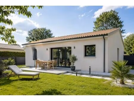 ? maison neuve t4 80 m² avec jardin – 3 chambres – génissac proche libourne