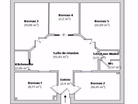 bureaux de standing – rue mably  bordeaux centre