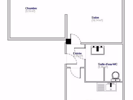 appartement 2 pièces 42m2 maillets