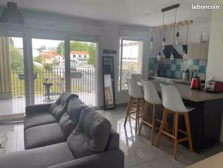 appartement t3 meublé de 65 m² – talence centre