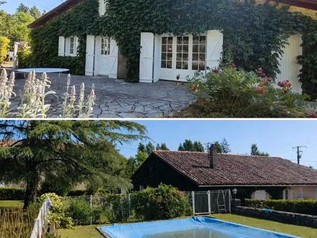 maison 149m² proche melle avec piscine