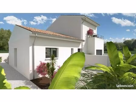 superbe villa neuve à étage avec garage + terrain à bessan (34550)