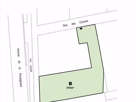 terrain 410 m² montpellier