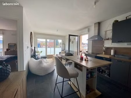 résidence lutetia 76960 notre-dame-de-bondeville - 2 pièces avec terrasse – 44 88m2
