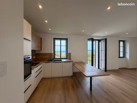 apartement t3 vu lac