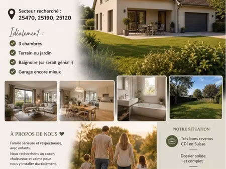 recherche maison pour long therme
