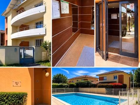 apparemment t2 rdc meublé avec terrasse  parking et piscine – martres-tolosane