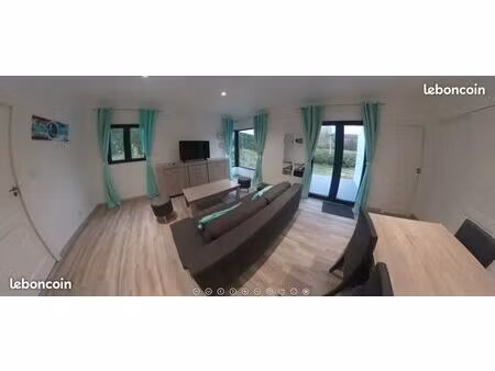 maison plein pied 2 chambres avec terrase + jardin