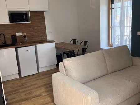 studio meublé neuf avec parking