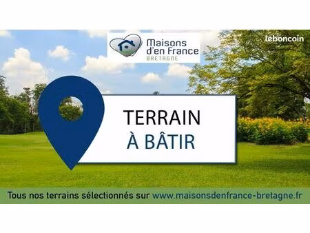 terrain 215 m² plelan le grand