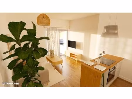 vente appartement t2 rénové entièrement