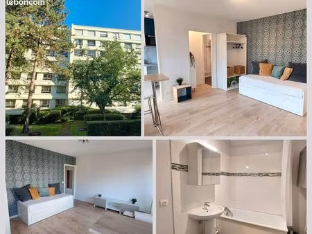appartement studio meublé + cave et parking
