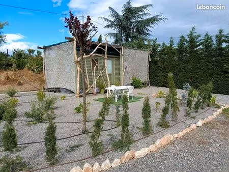 location a l'année mobil home avec jardin clim