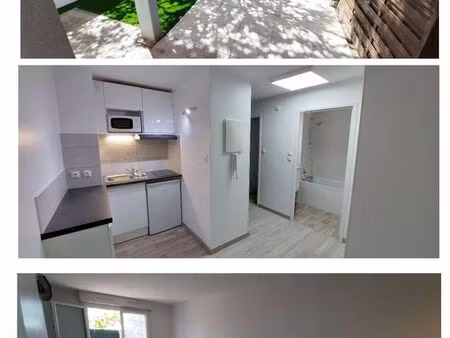 appartement t1 bis 32 m² meublé avec jardin