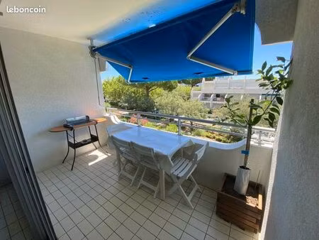 ☀️ la grande-motte le couchant – appartement + terrasse + 3 vélos – plage à 2 min