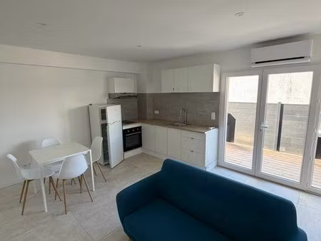 appartement t2 + terrasse
