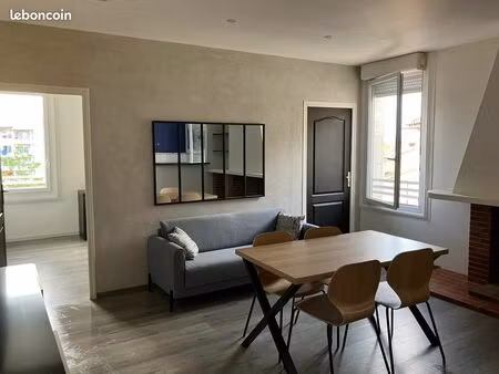 sète – appartement 2 pièces meublé 46 m² – quai françois maillol – sans frais d'agence