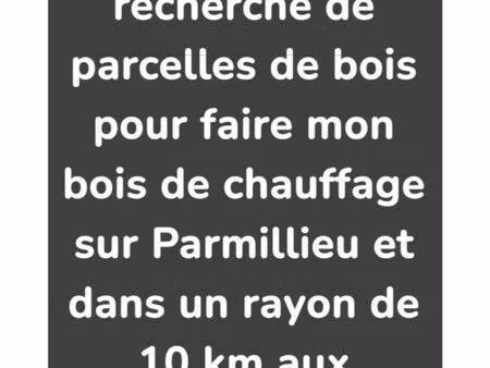 recherche parcelle de bois