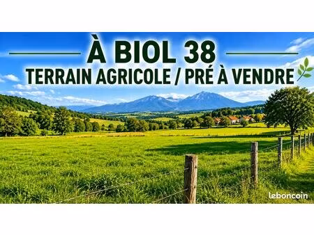 vente | terrain agricole | 71610 m² | biol
