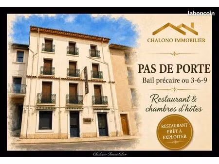 restaurant 770 m² le bousquet-d'orb