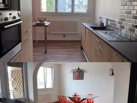 appartement meublé t3 de 83 m² - balcon  garage et cave – lons‑le‑saunier