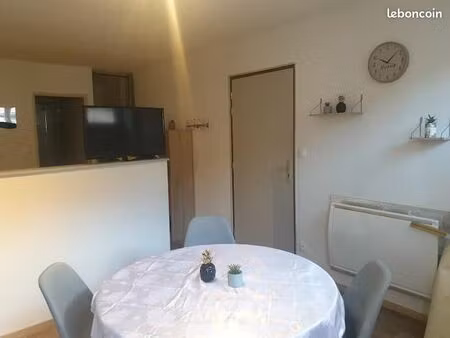 studio de 30m2 meublé salins les bains