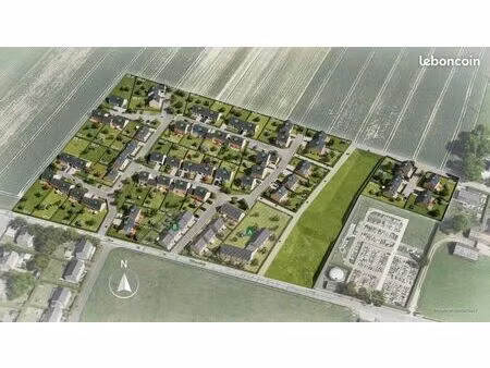 terrain 449 m² parcay meslay