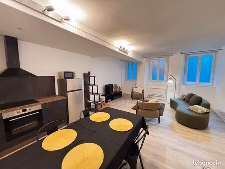 appartement 64 m² morbier design proche commodités