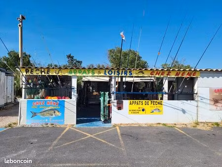 vente fond de commerce article de pêche chez néné