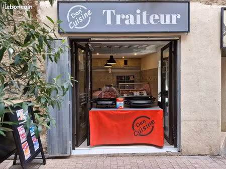 magasin de traiteur 45m² / petite restauration à vendre au cœur de pézenas