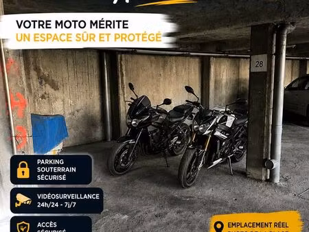 place de parking pour moto