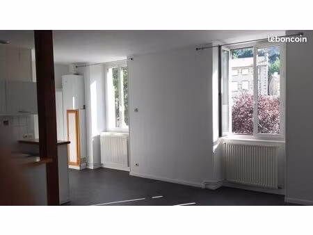 location appartement f3 dans le village de bourg-argental - 42220