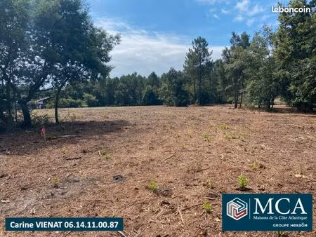 terrain 515 m² pontenx les forges