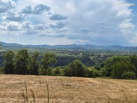 terrain(s) sur les hauteurs de locussol - st vidal (à 8 kms de l'hôpital emile roux)
