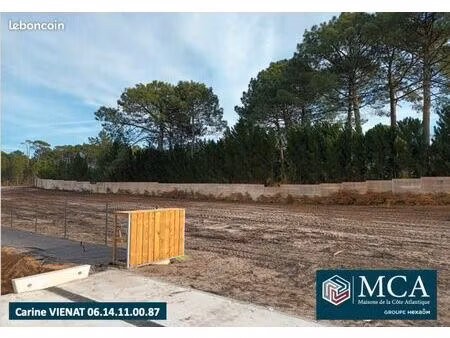 terrain 436 m² biscarrosse