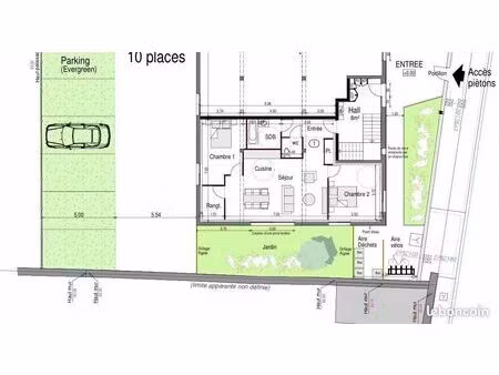 appartement 3 pièces 77 m²