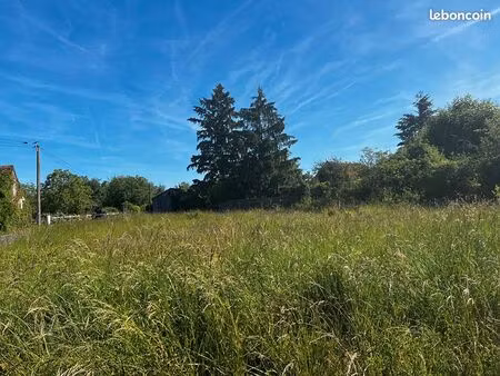 terrain 1529 m² saint georges sur cher