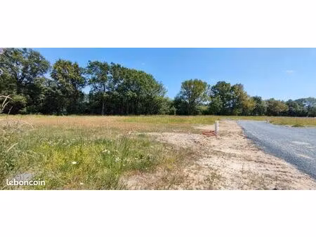 terrain 455 m² chateauneuf sur sarthe