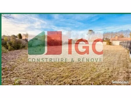 terrain 852 m² biscarrosse
