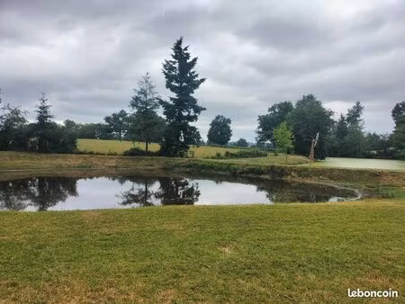 terrain avec étangs proche riorges