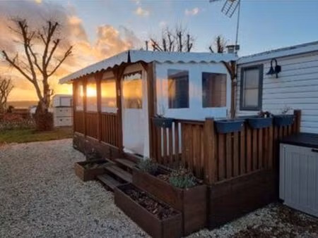 mobil home camping 2018 5☆ vue lac du der