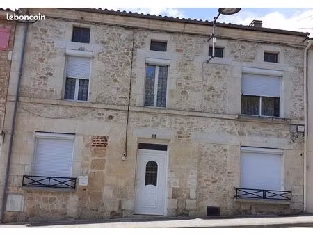 maison de ville en pierre