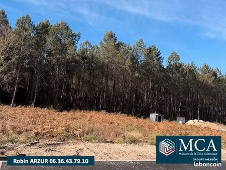 terrain 850 m² vielle saint girons